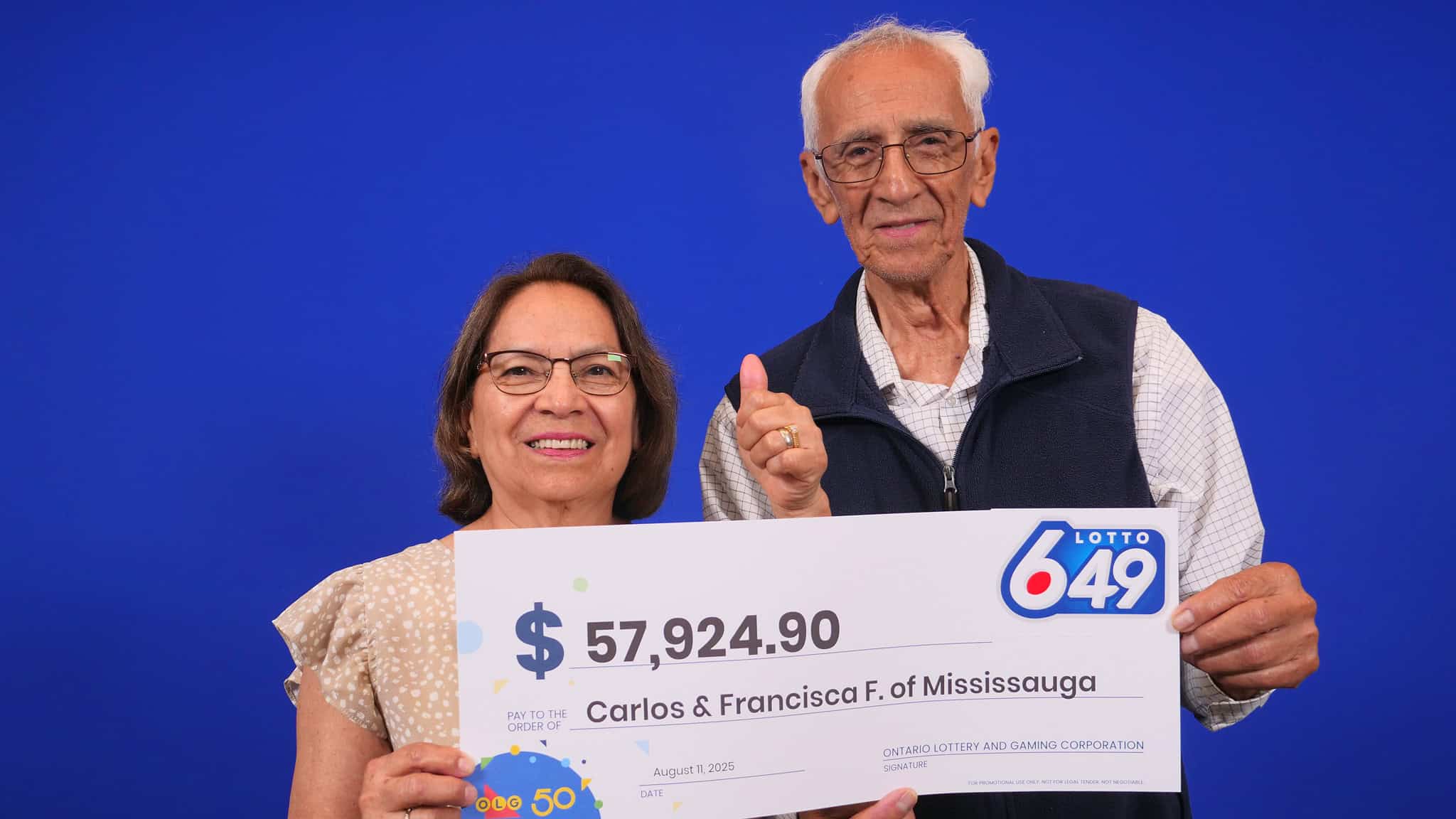 lottery winners mississauga carlos francisca fuentes