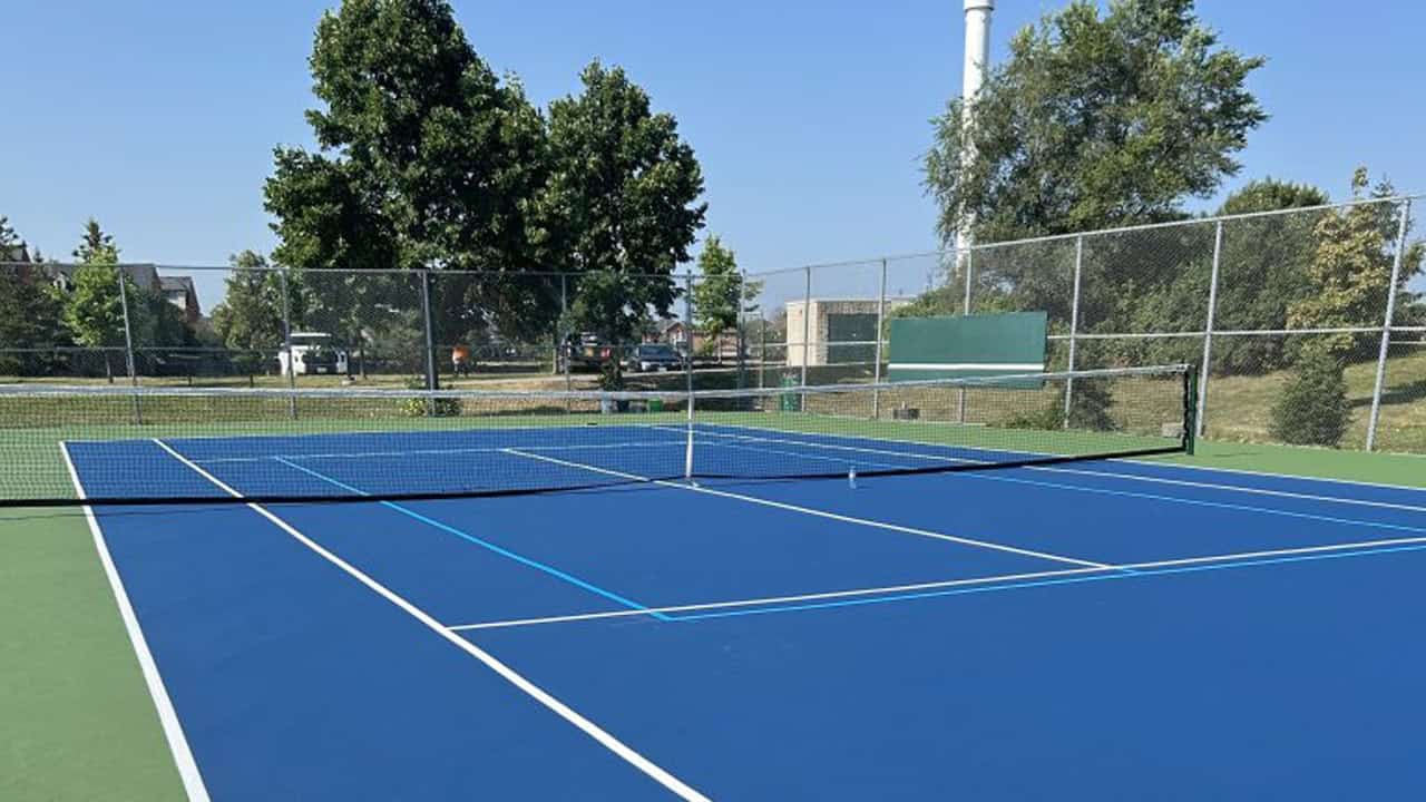 tennis pickle ball courts lisgar fields mississauga