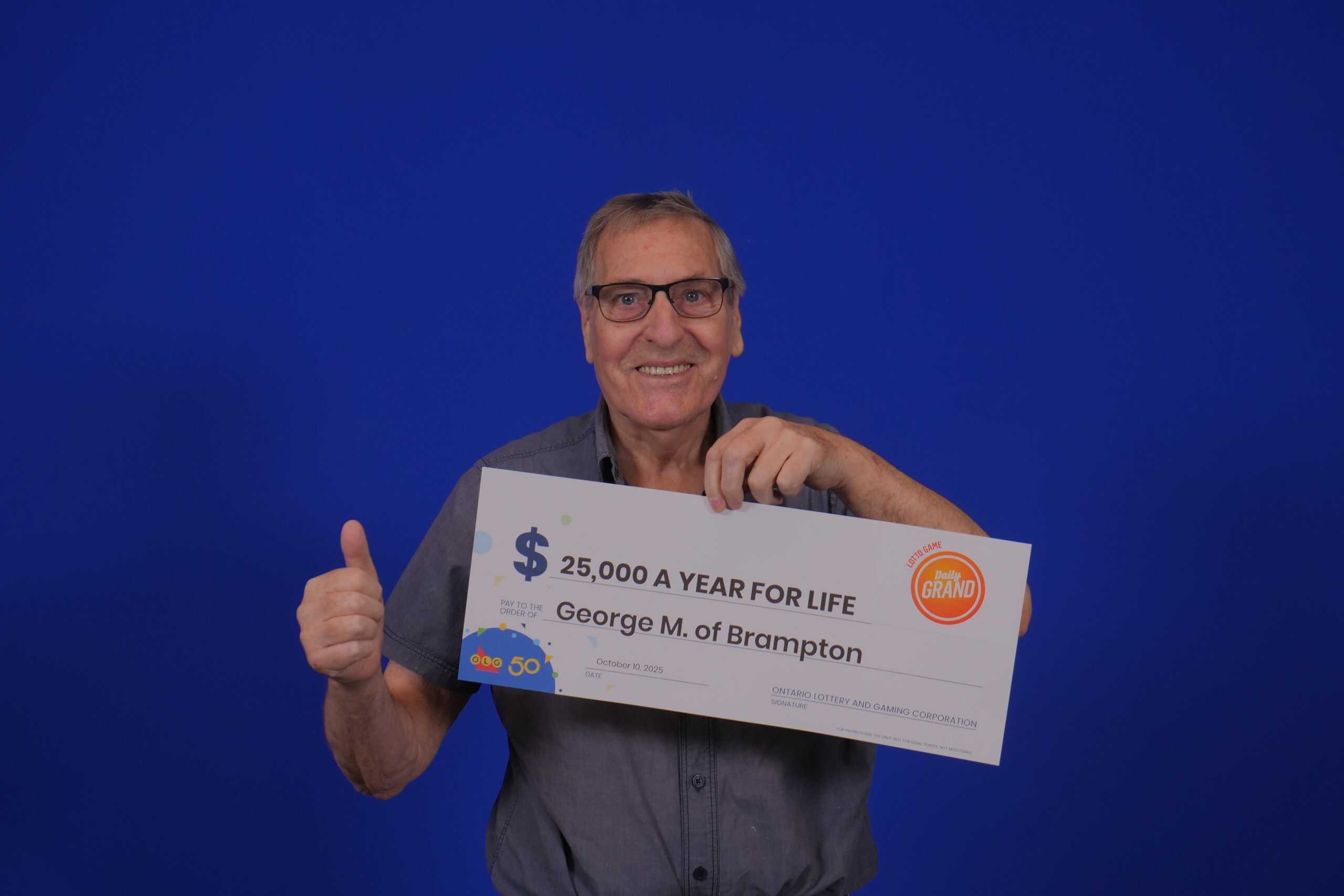 $500K lottery win a ‘blessing’ for Brampton grandfather and family