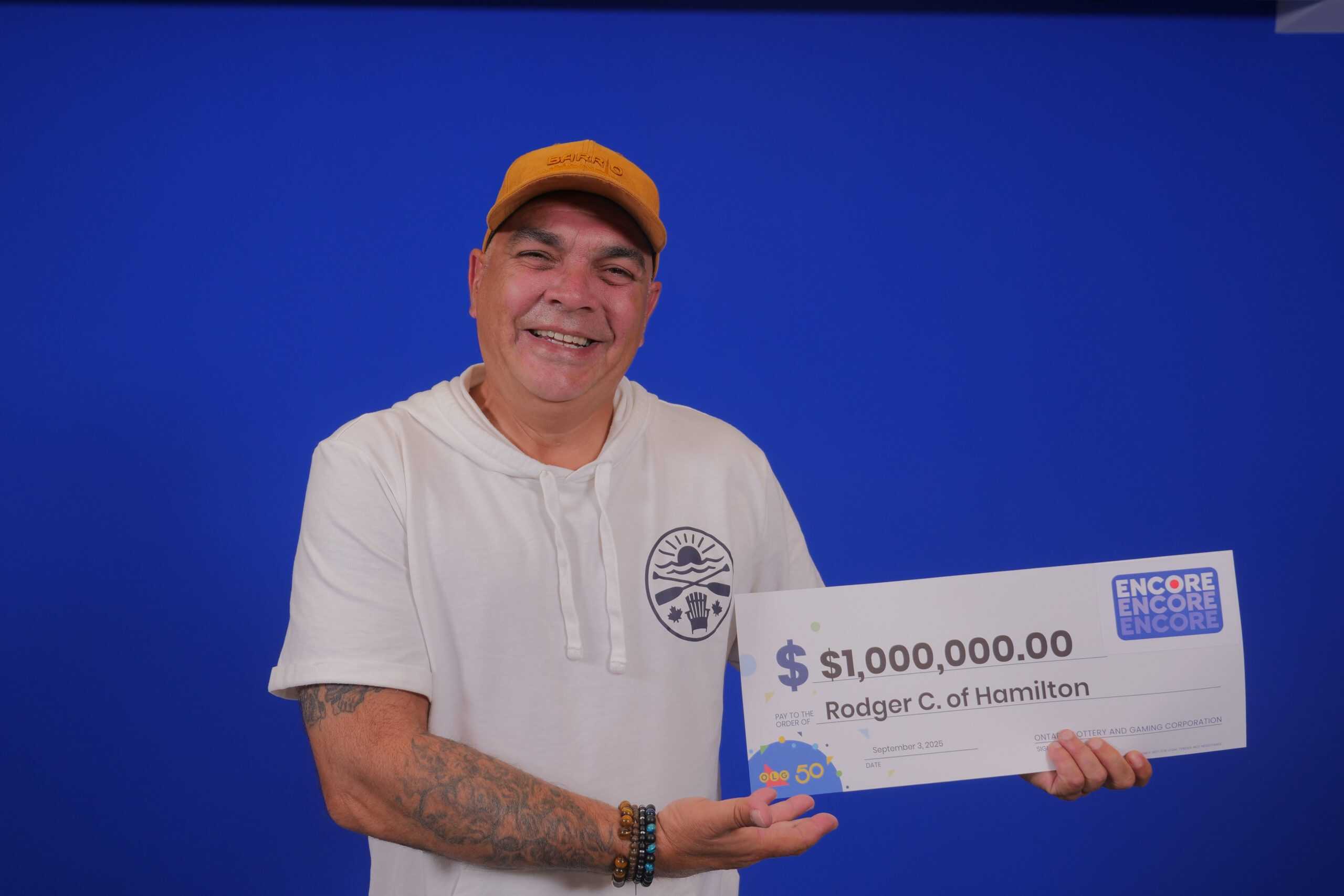 Rodger Carswell is Hamilton's newest millionaire after a Maxmillions win