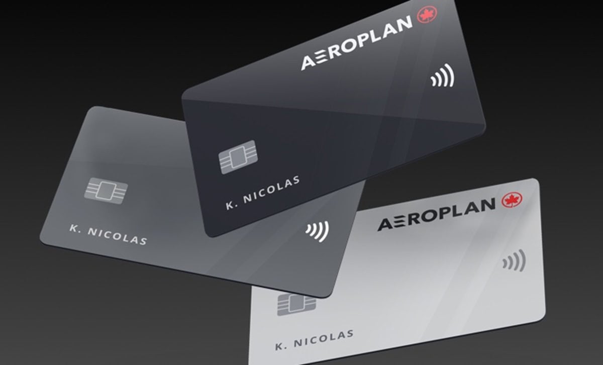 New feature Aeroplan points program, Air Canada