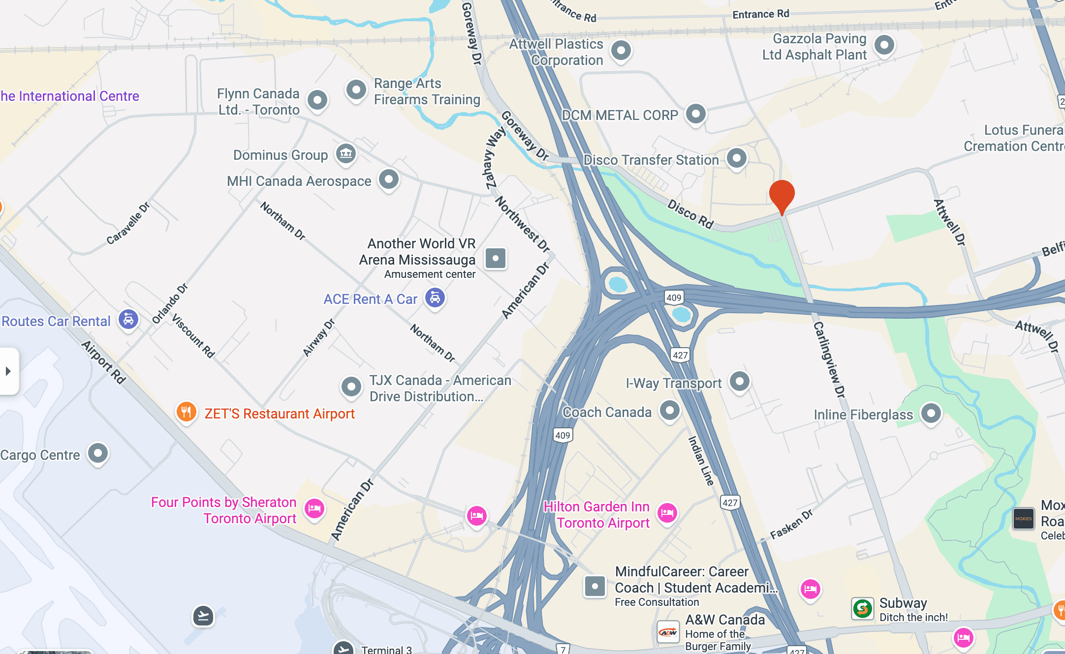 fire toronto waste disco map