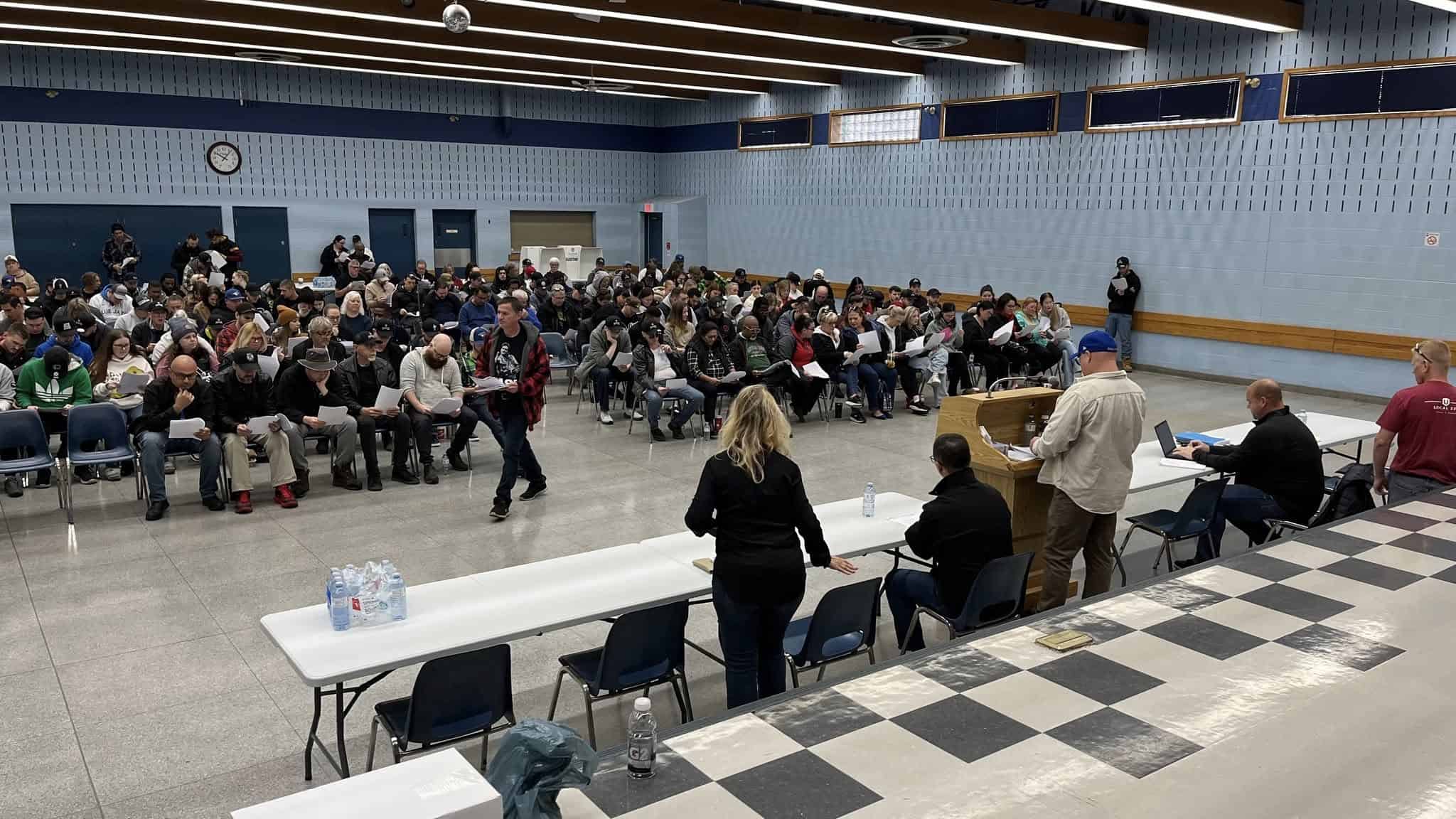 Lear Oshawa ratification meeting