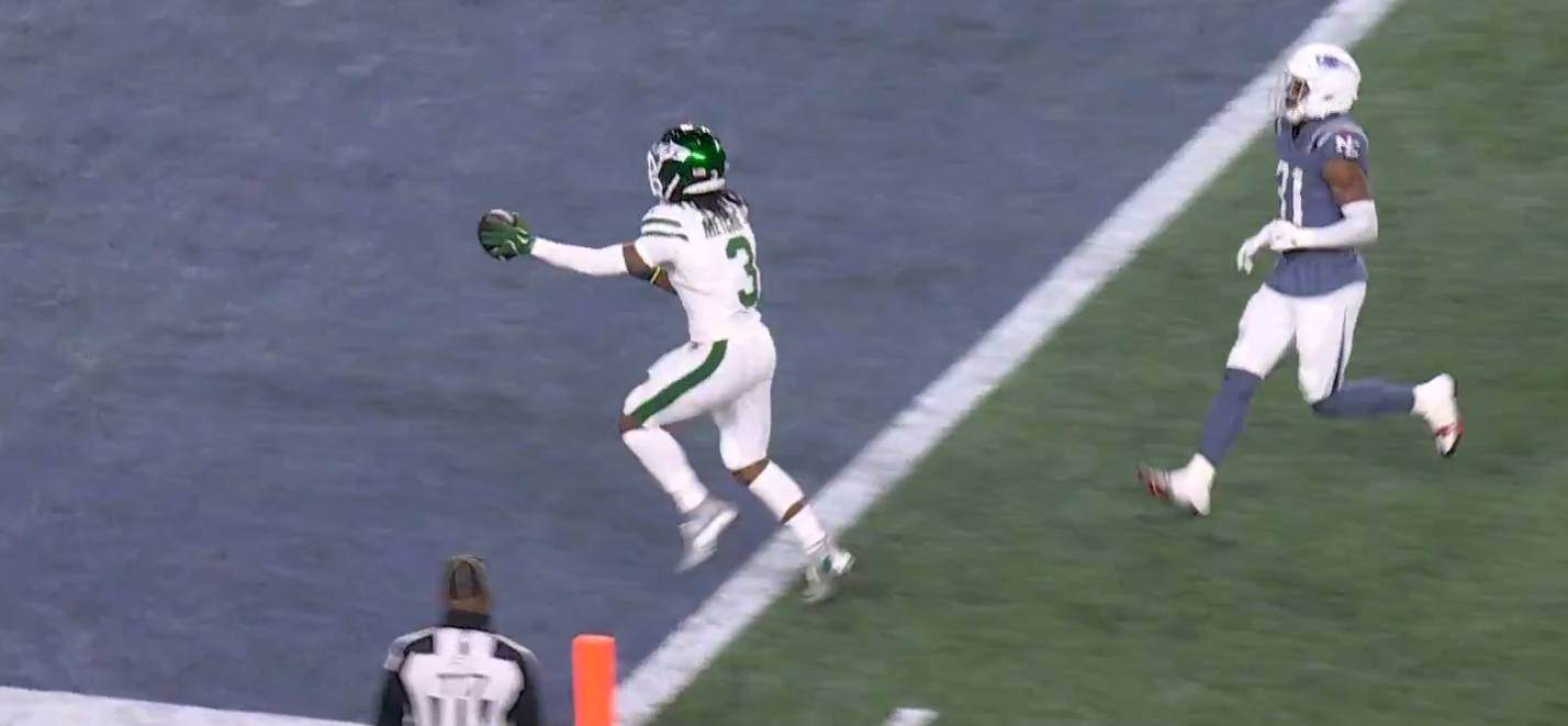 jets metchie nfl football brampton