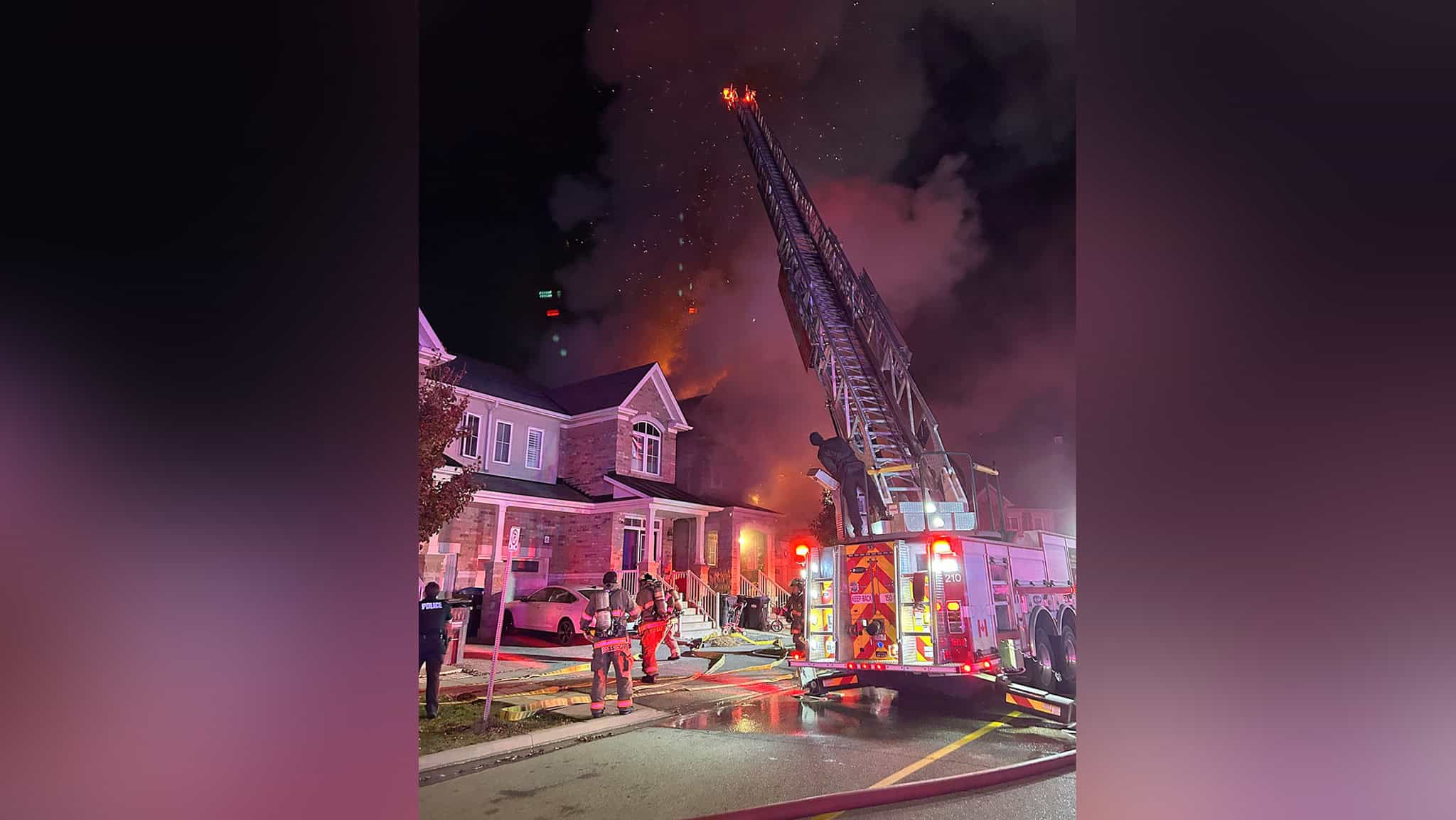 Unborn baby and toddler among victims in fatal house fire in Brampton, investigators say