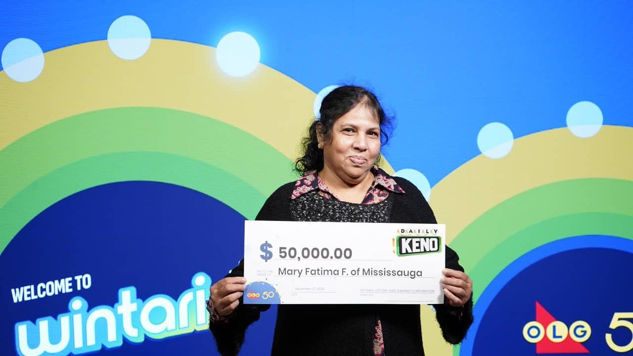 mississauga woman wins lottery for second time.