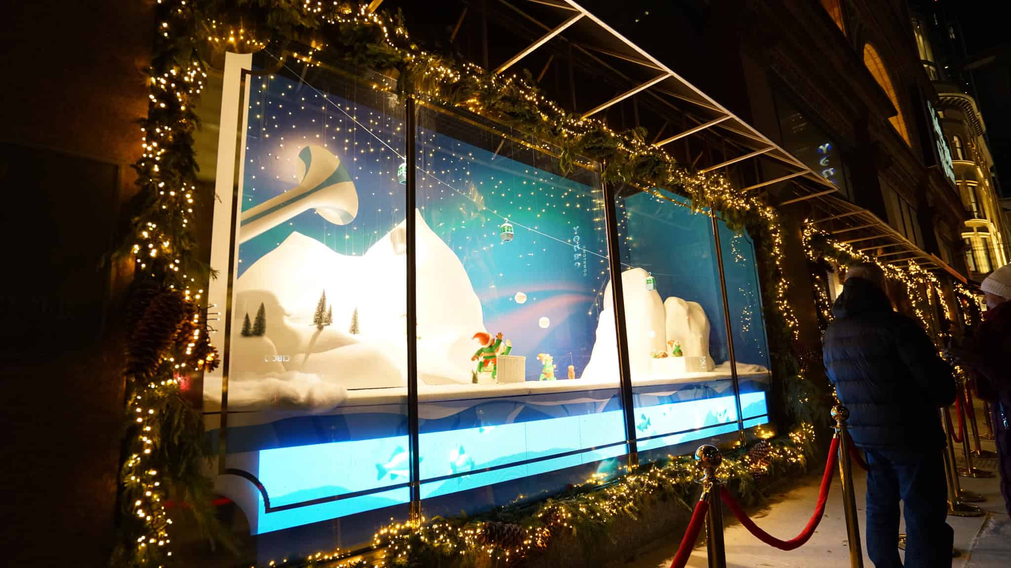 holiday windows hudsons bay toronto