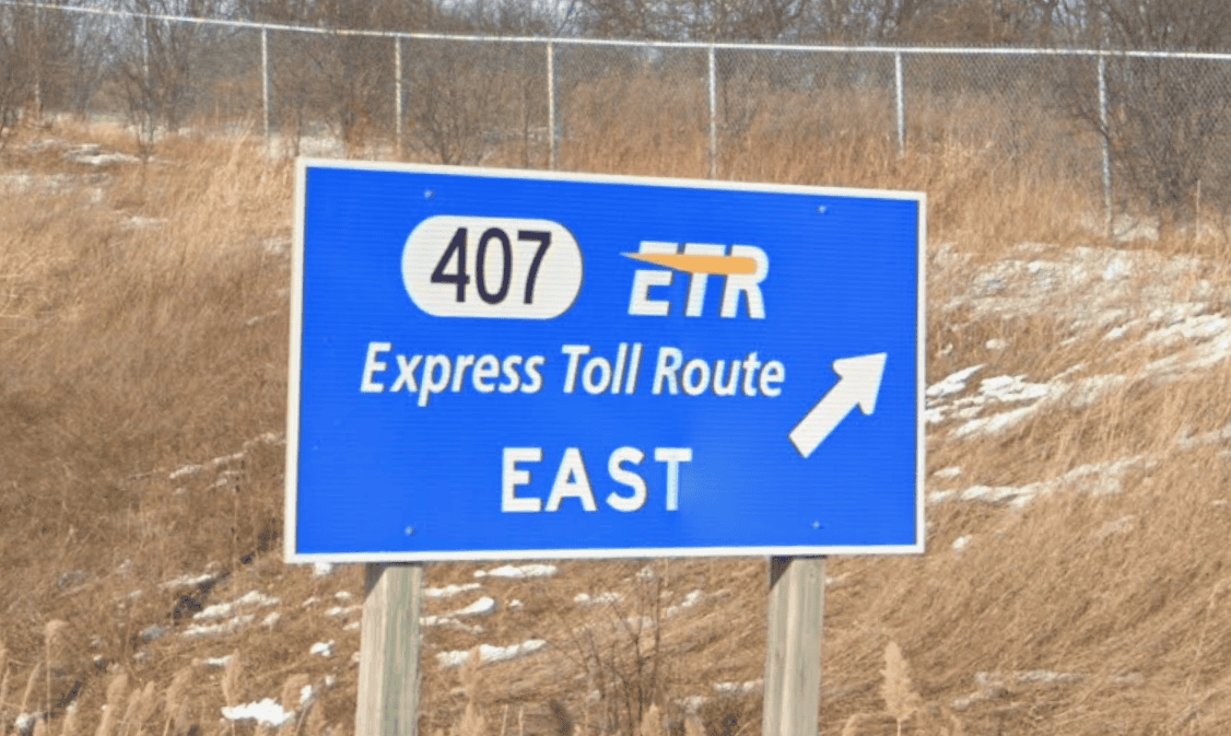 Changes in effect for Highway 407 in Ontario