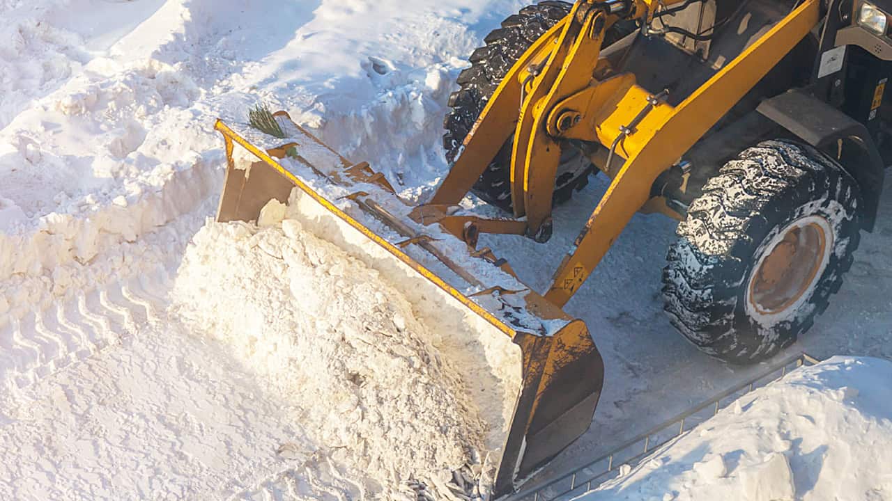 snow plow aggression ontario
