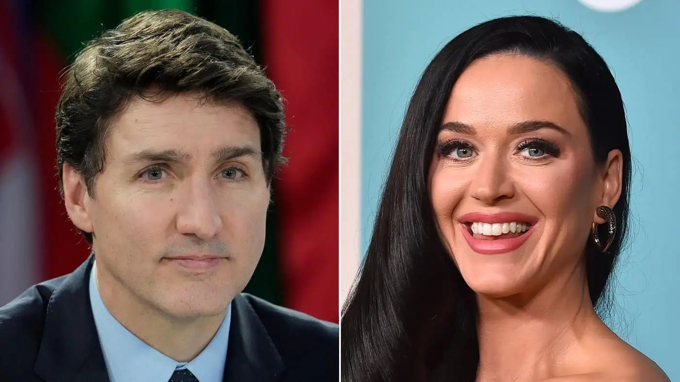 katy perry justin trudeau grammies photo fake