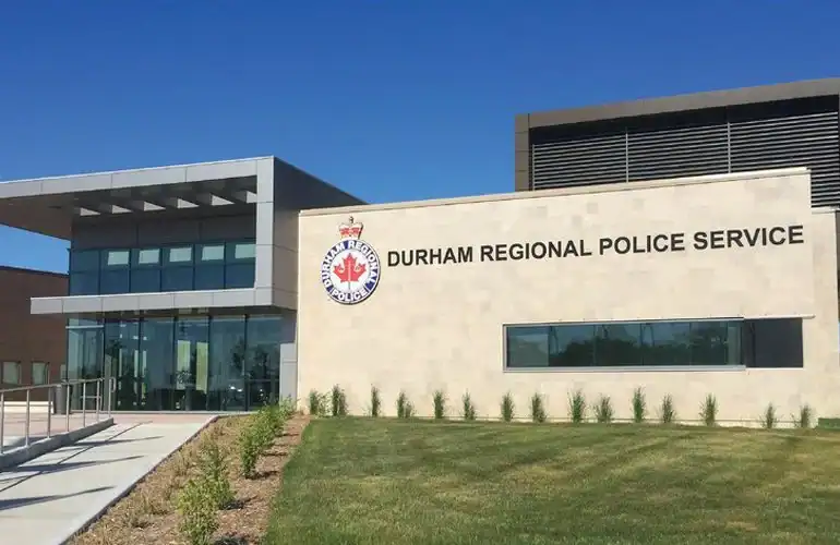 Durham Regional Police station in Bowmanville