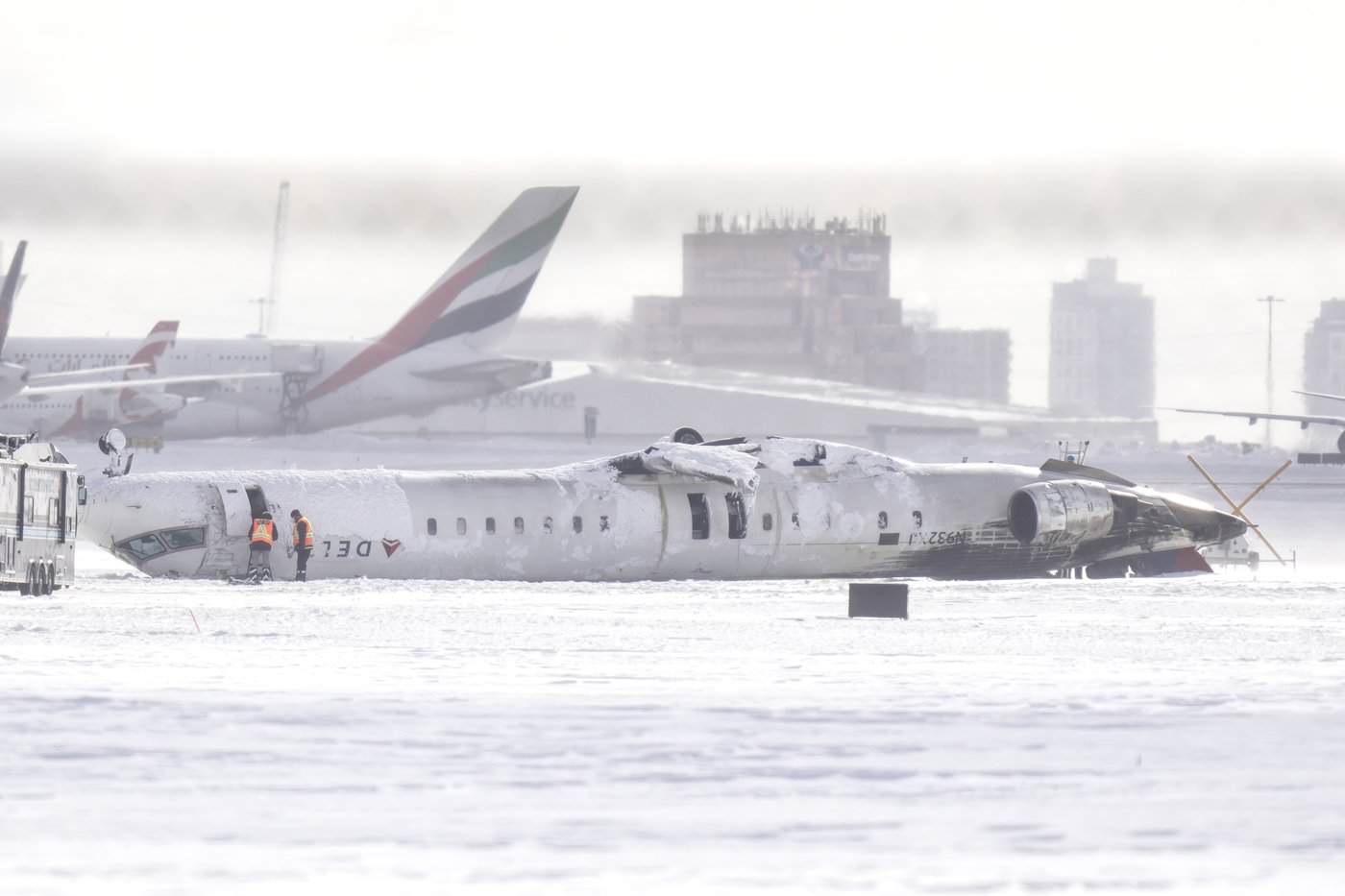 A year after the fiery crash at Toronto's Pearson airport still haunts passengers
