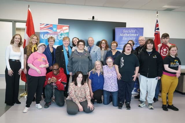 Trillium Foundation grant announcement at Grandview Childrens' Centre in Ajax