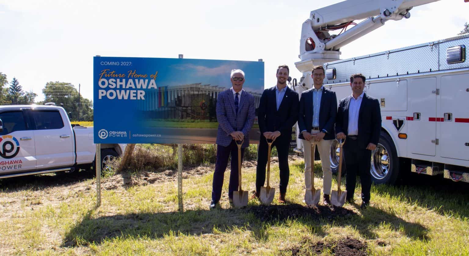 Oshawa Power groundbreaking