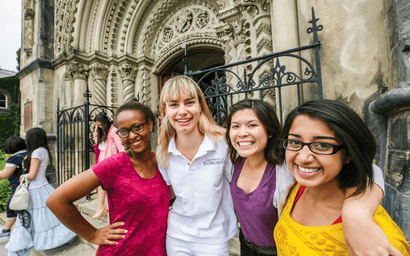 International students at the University of Toronto