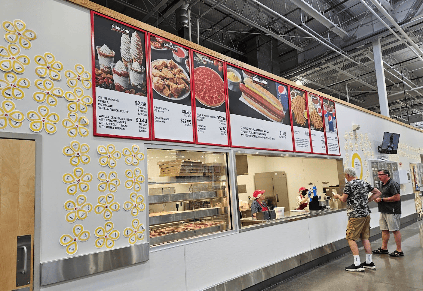 new costco food court option item ice cream