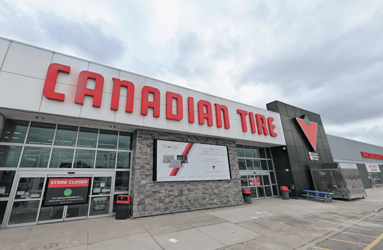 Triangle Rewards, WestJet, Canadian Tire