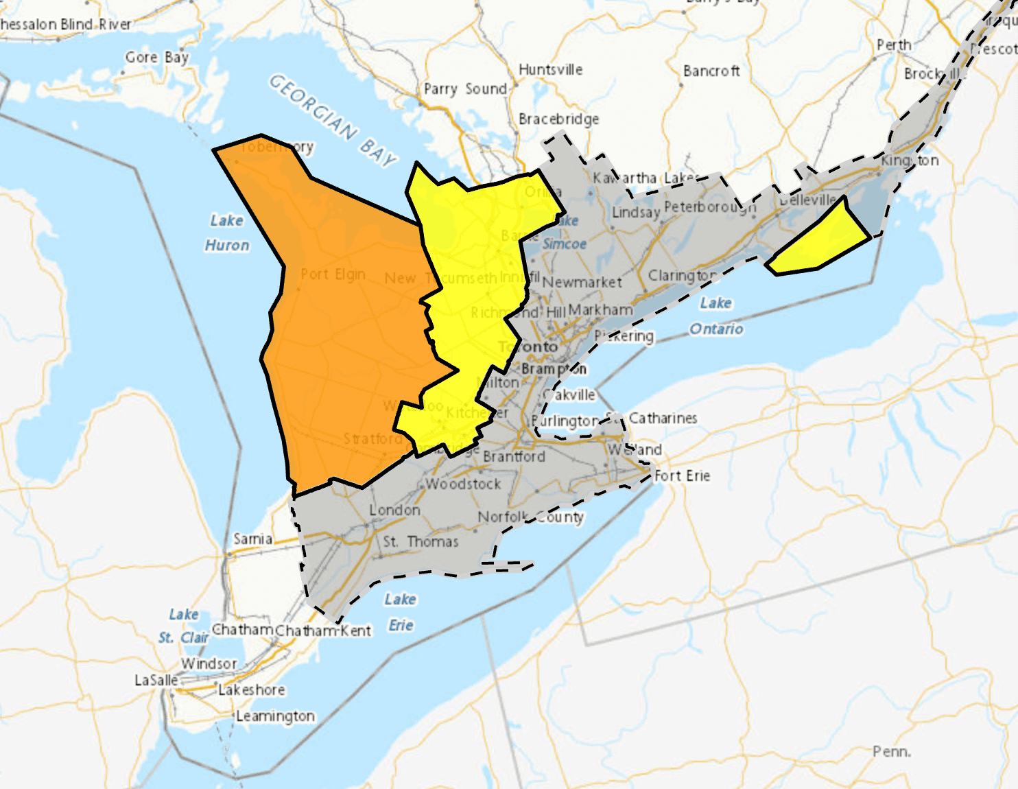 weather statement ontario march 17
