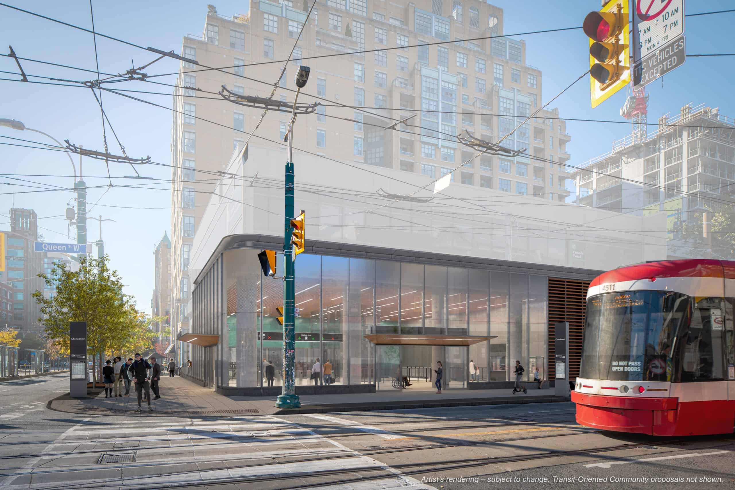 new station ontario line subway toronto
