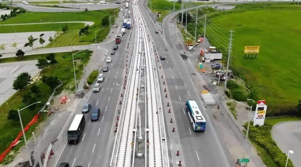 mississauga meets with metrolinx for update on light-rail transit line.