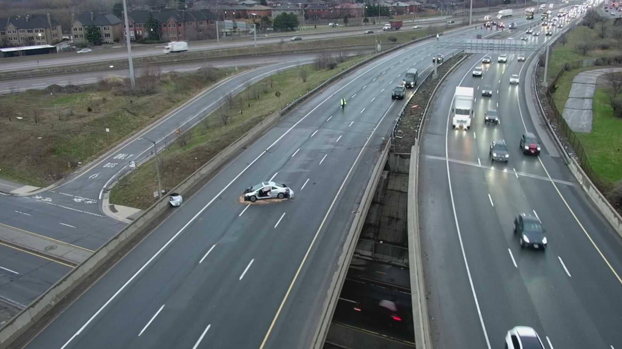427 ramp crash toronto