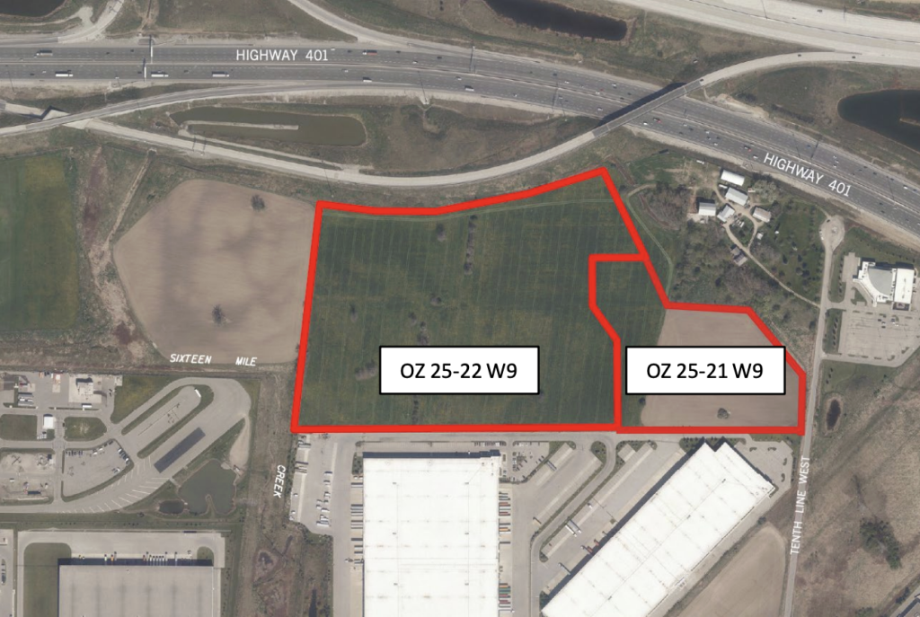 One Of The Biggest Data Centres In Greater Toronto Area Proposed For Data Centre Mississauga Meadowvale Business Park Map 1024x687 