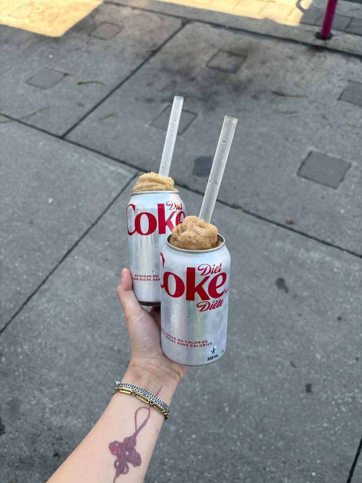 diet coke slushy