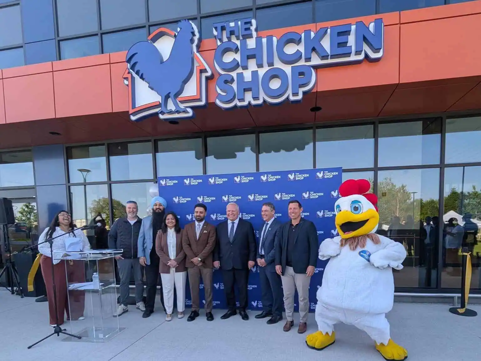 Chicken Shop celebrates grand-opening of retail expansion in Brampton