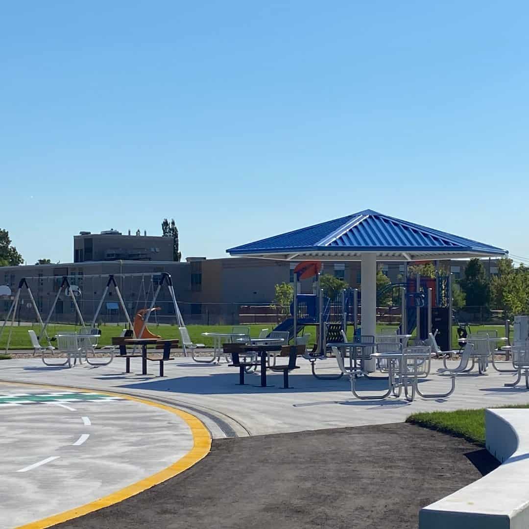 gulleden park in mississauga reopens to the public.
