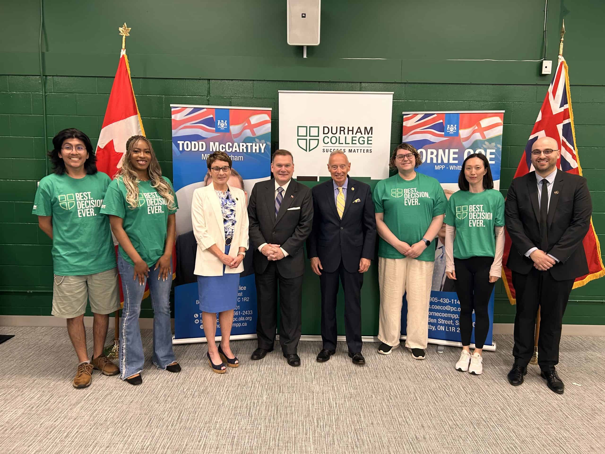 Durham Colleges celebrates $115 million in fuding