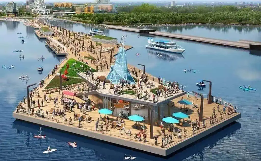 funding for revitalized pier in mississauga.