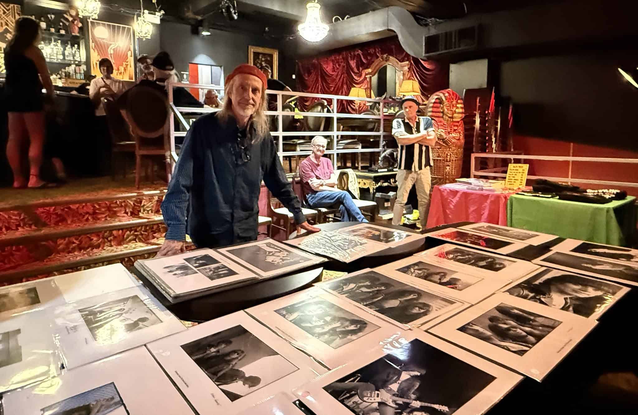 Ralph Alfonso at the This Ain't Hollywood punk photo exhibit at the Biltmore Theatre in Oshawa