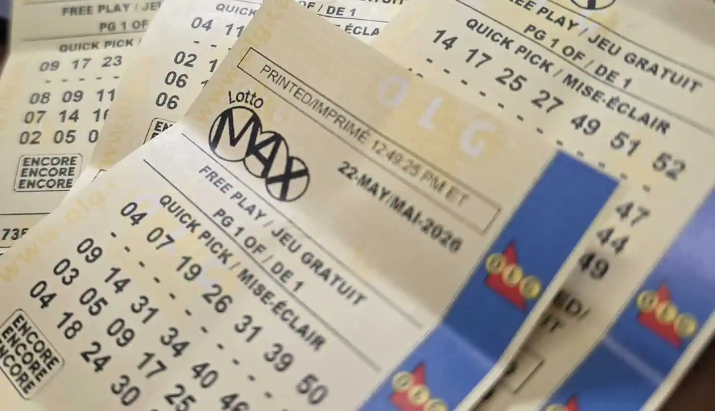 The $40 million lottery was won in Canada last night