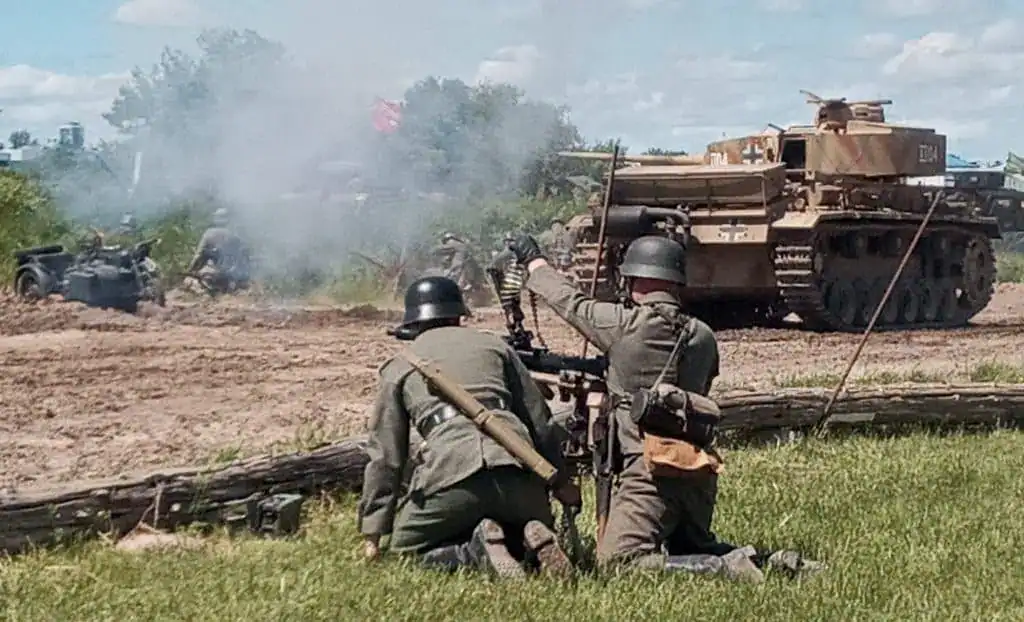 The Battle of Aquino rages on at the Canadian Tank Museum in Oshawa this weekend.