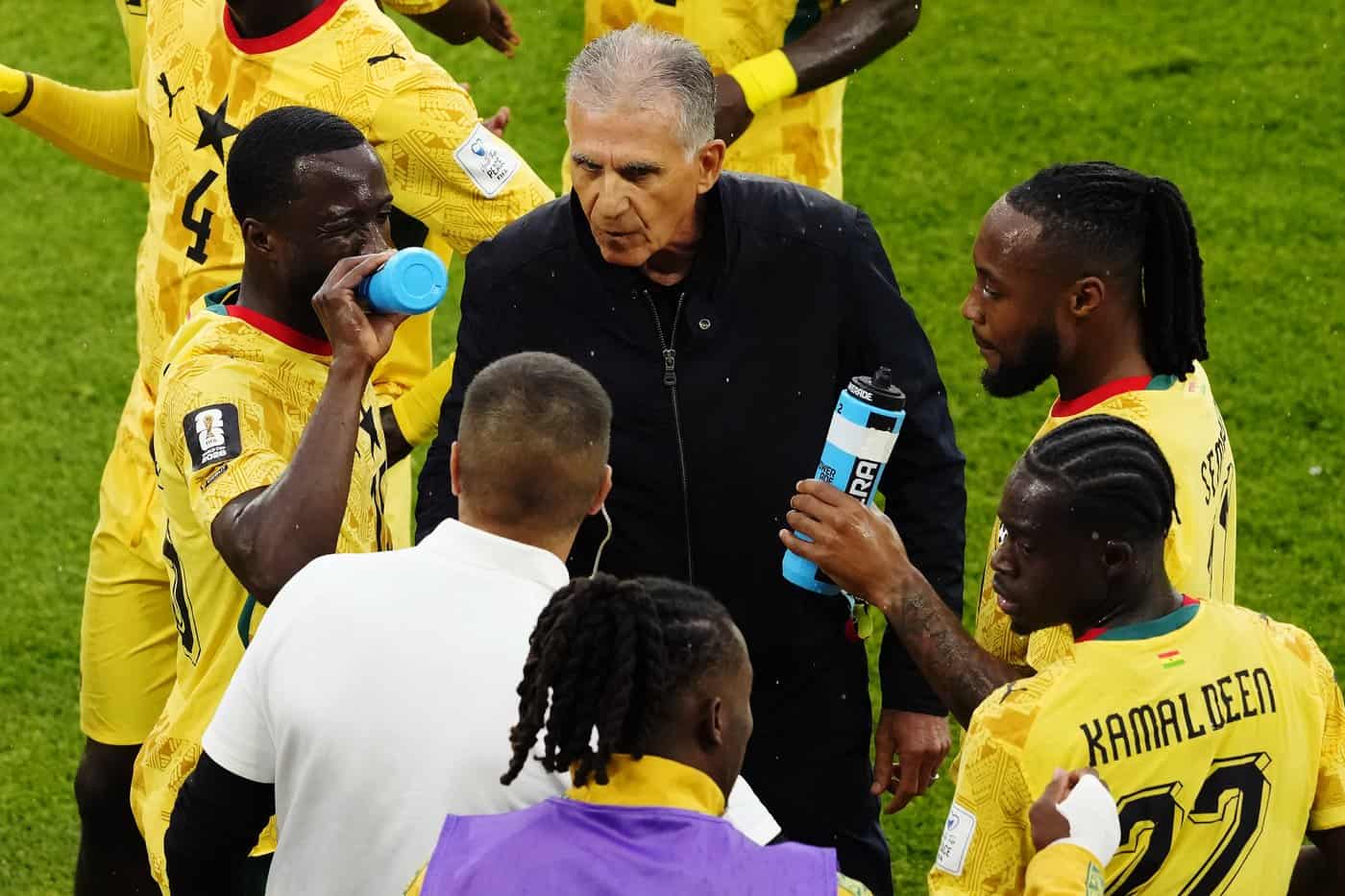 World Cup participants talk hydration breaks
