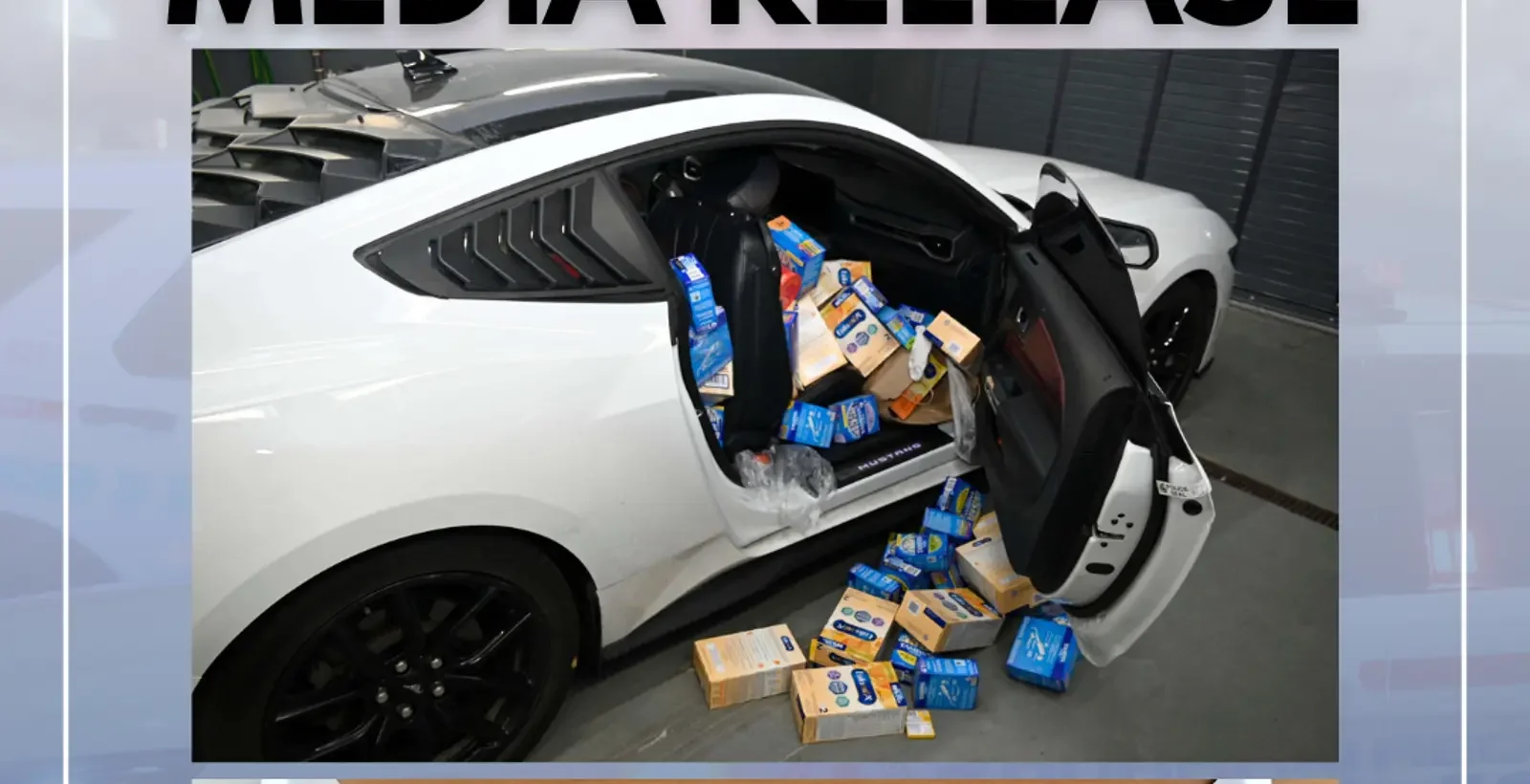 Vaughan man caught with $5,700 in feminine hygiene products and baby formula