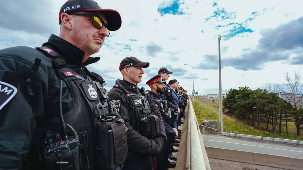 A private funeral will be held today to honour Durham Police Constable-in-Training Tyler Magbitang, who was killed in a car accident July 7