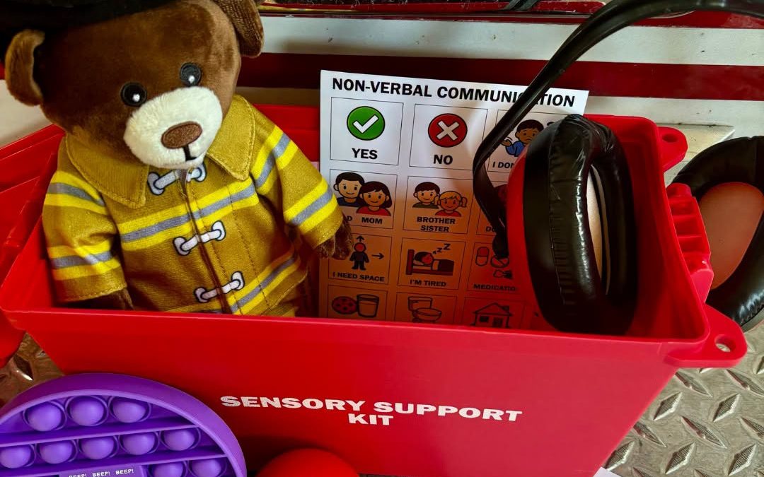 More than 200 First Responder Sensory Support Kits have been distributed to fire departments across Ontario