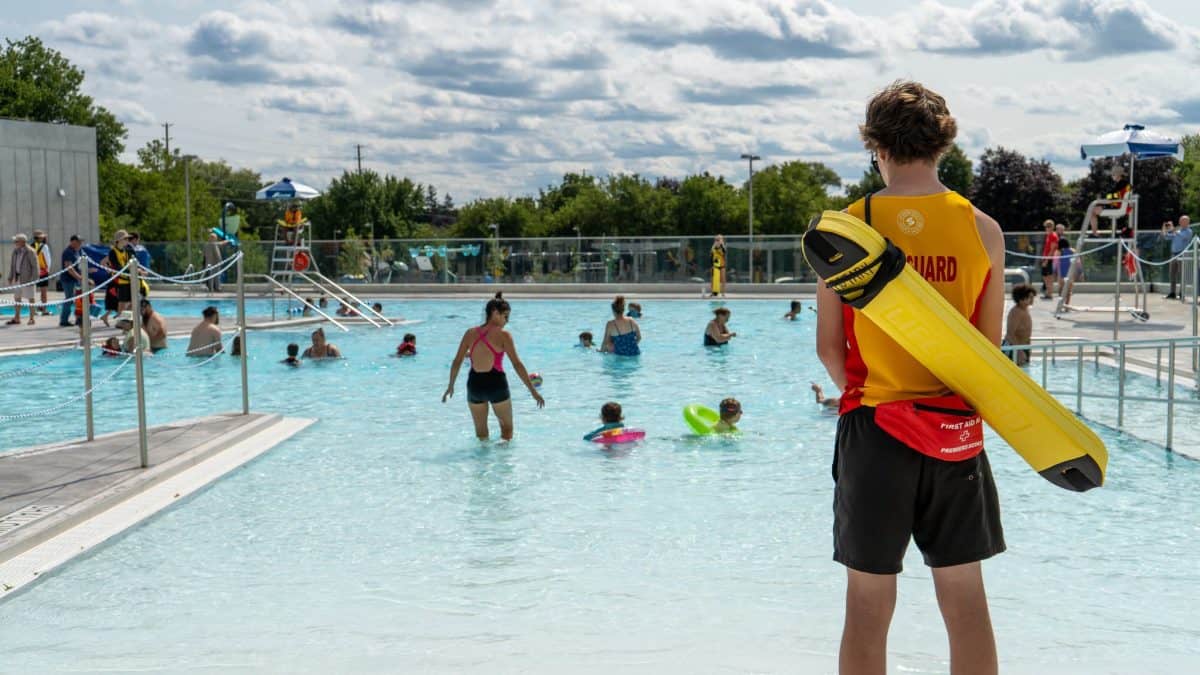 Rotary Park Pool opened in Oshawa on July 22