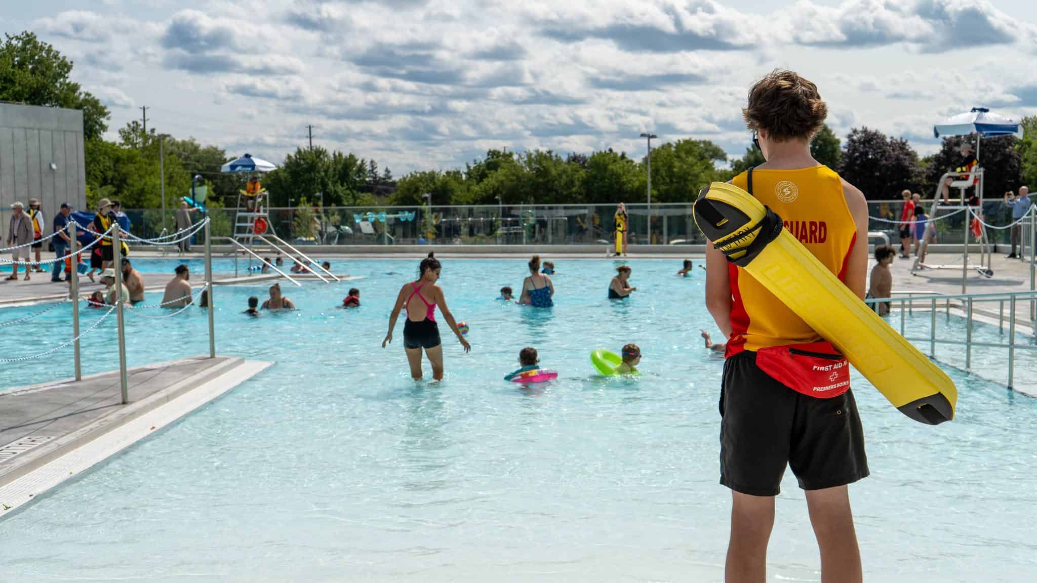 Rotary Park Pool opened in Oshawa on July 22