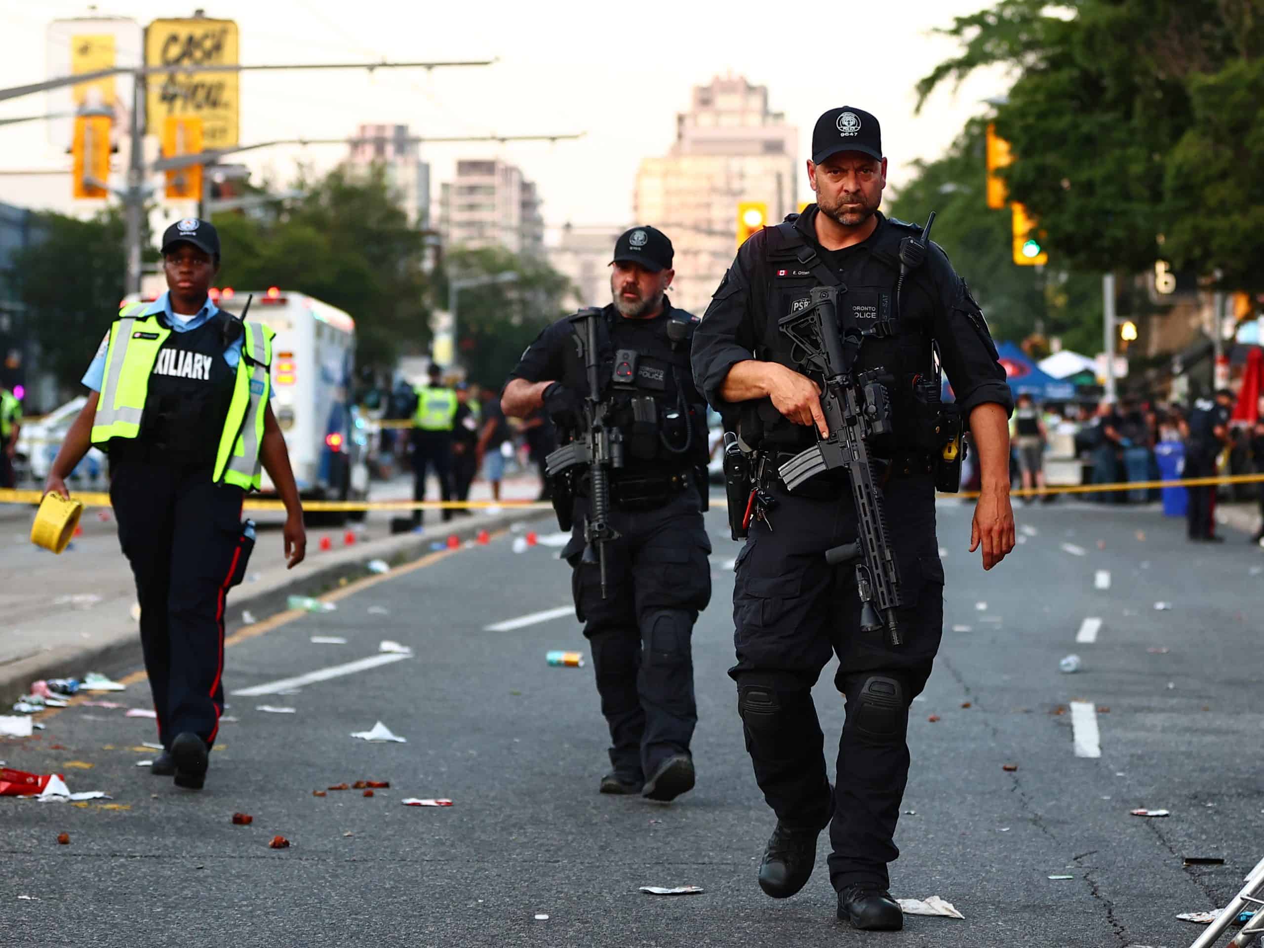 Fear, grief and calls for security after deadly shooting at Toronto street festival.