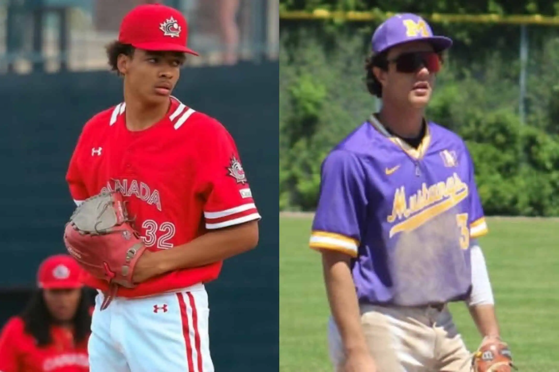 Teenage Brampton pitcher and Mississauga baseman picked in MLB draft