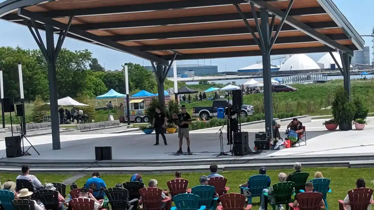 Events in the park in Oshawa kicked off July 9
