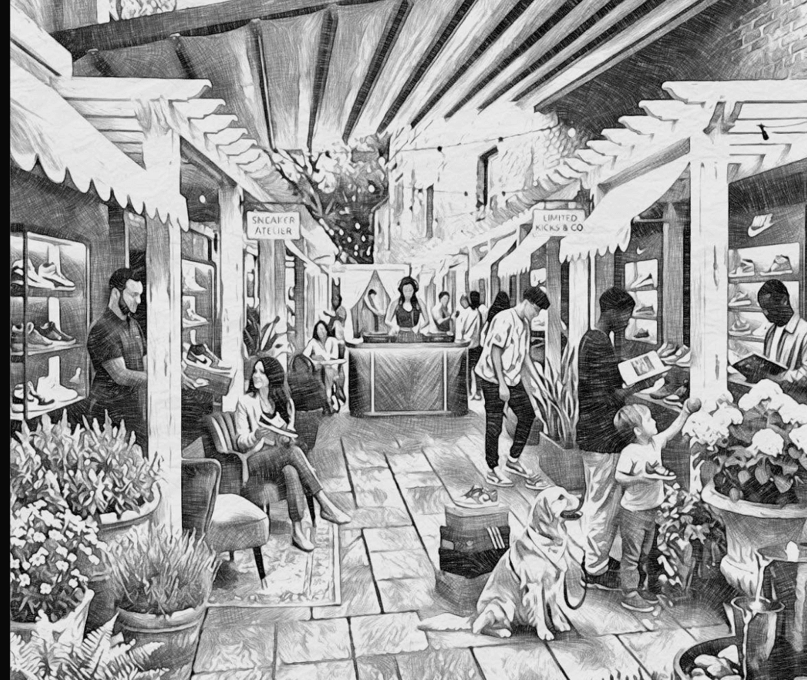venelle courtyard market toronto