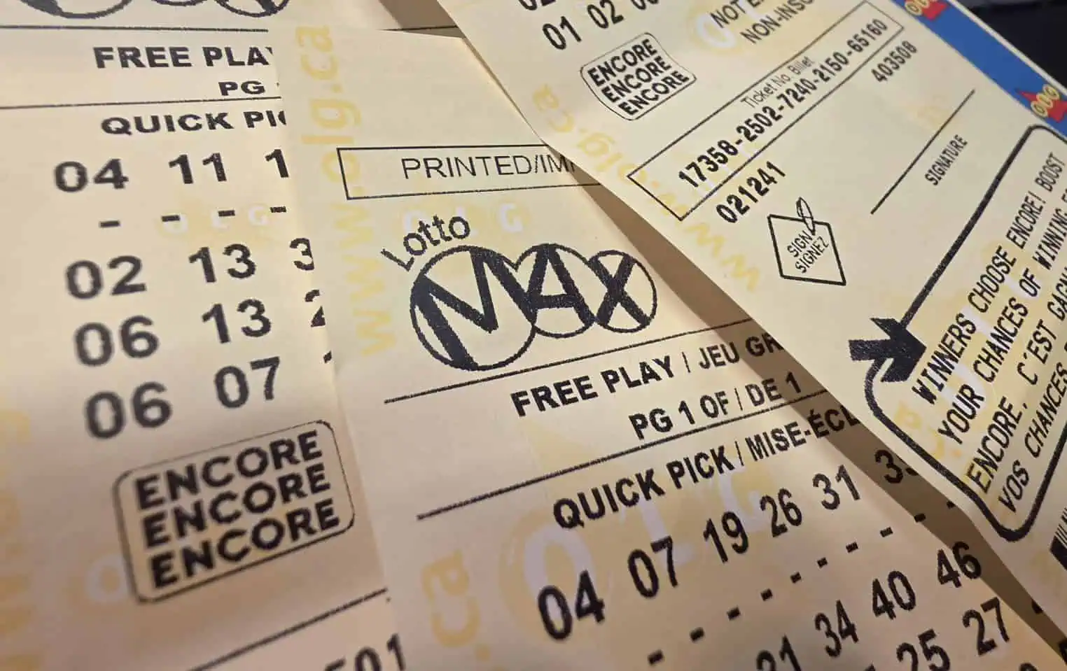 One lottery ticket wins $25 million in Canada last night