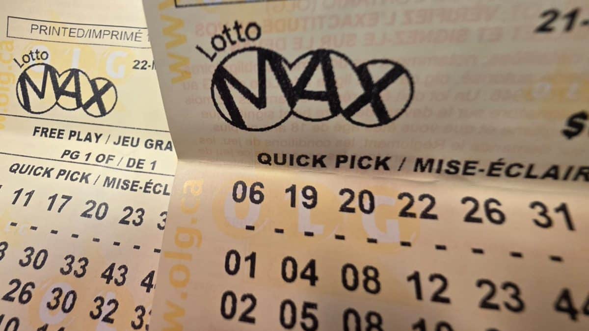 Someone won $25 million in last nights lottery in Canada