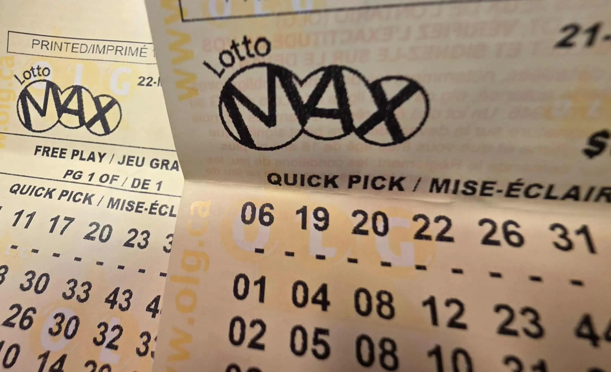 Someone won $25 million in last nights lottery in Canada