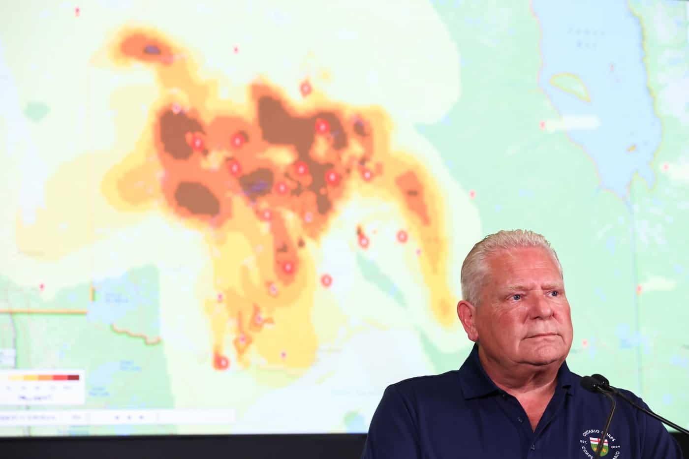 Premier Doug Ford expected to visit Thunder Bay as fires rage in northern Ontario