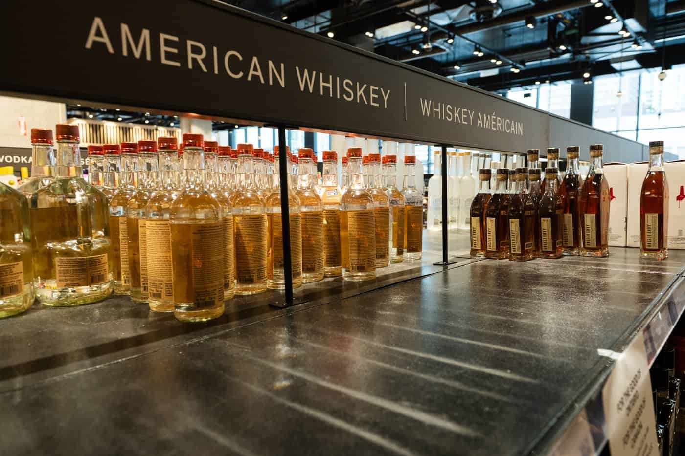american alcohol ban ontario quebec canada trade tariffs