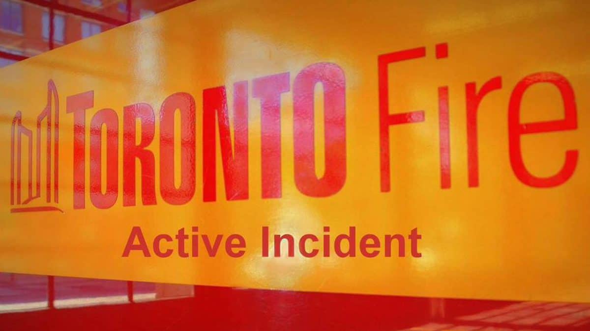 fire near toronto pearson airport